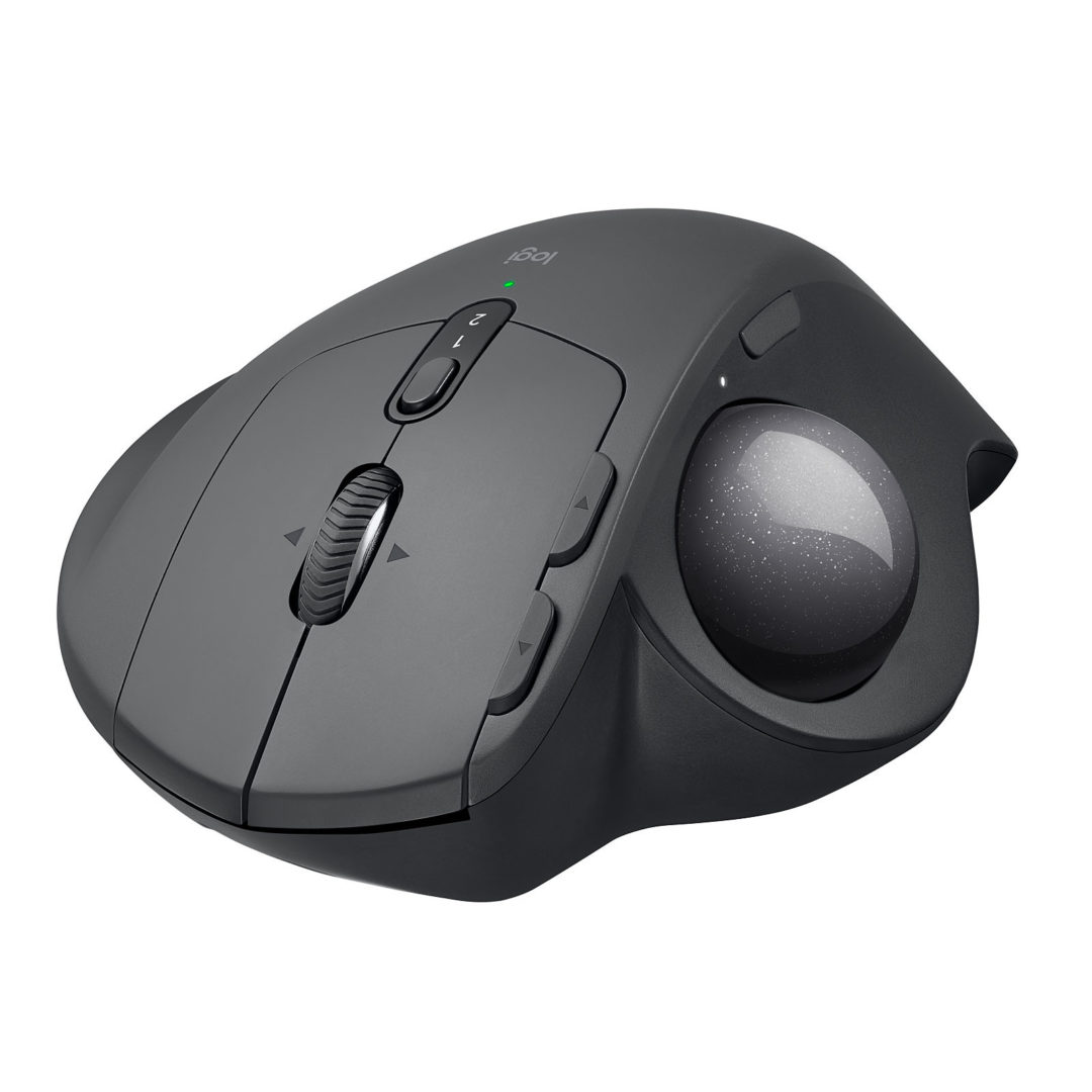 Mx Ergo - Logitech - Nero - Mouse Ergonomico Trackball Senza Fili