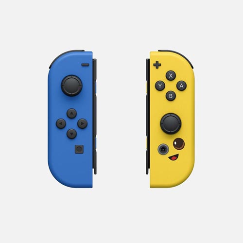 Par De Joy-Con Fornite - Nintendo - Azul/Amarillo - Para Nintendo Switch - Miniatura