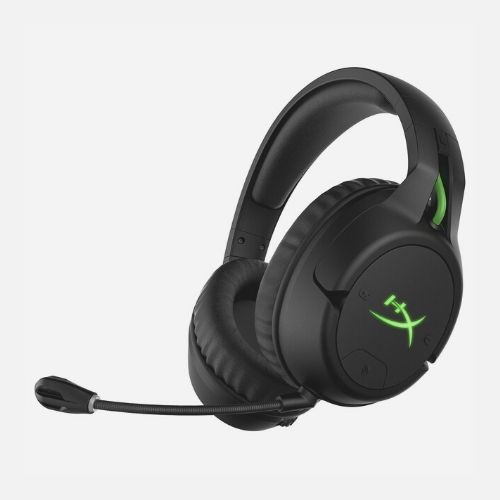 CloudX Flight – Hyper X – Negro y Verde – Auriculares Gamer Inalámbricos