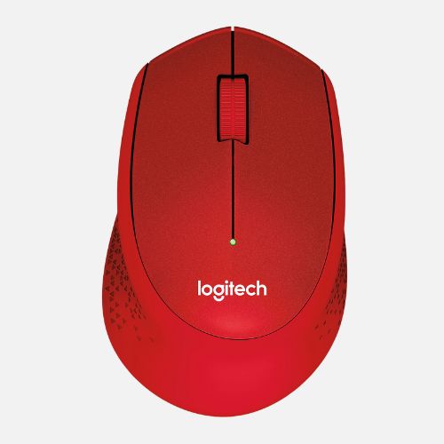 M330 Silent Plus – Logitech – Rojo – Ratón inalámbrico