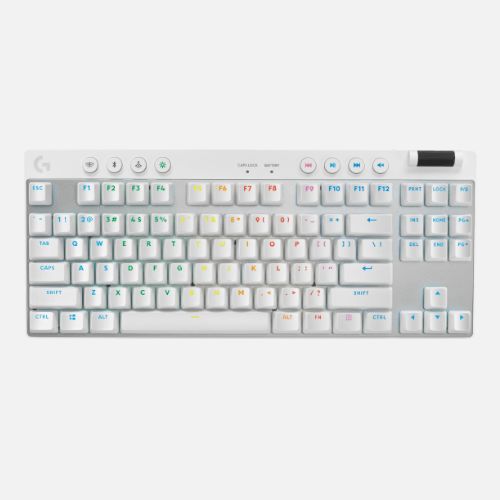 G Pro X TKL – Logitech – Tactile – Blanc – Clavier Gaming AZERTY FR
